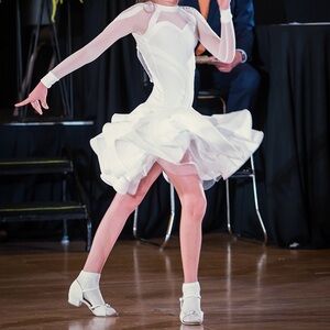 Designer Latin Ballroom Basic Dance Dress